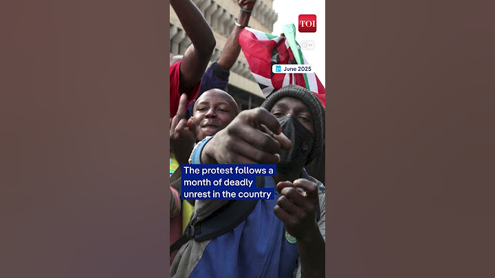 Kenya Erupts: Police Brutally Beat Protesters as Anti-Govt Rally Turns Deadly