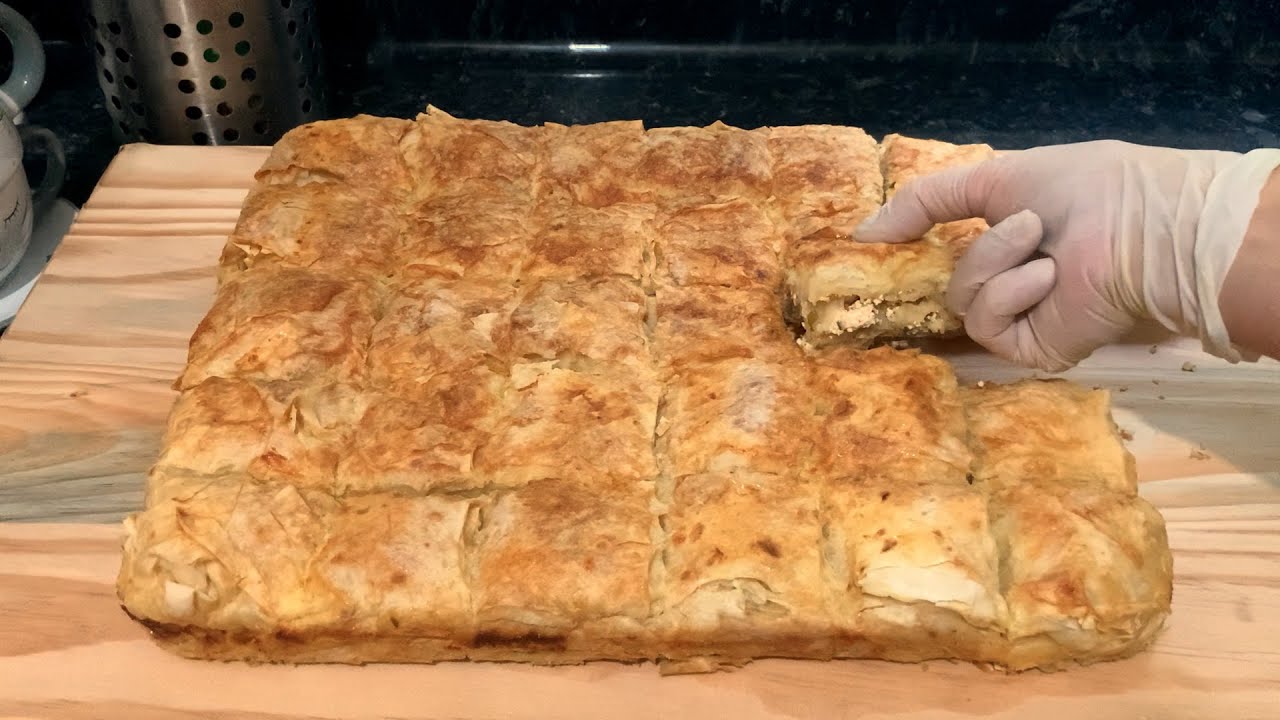İnanılmaz Lezzetli ve Kolay????Hazır Yufka İle 10 Dakikada Su Böreği Kıvamında Börek Tarifi????????