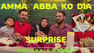 Surprised Wedding Anniversary Celebration || Ranjha's Family || Vlog#110