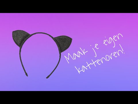 Video: Hoe Kattenoren Te Maken