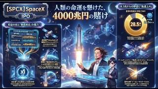 【SPCX】米スペースX、史上最大規模のメガIPOの全貌を徹底解剖