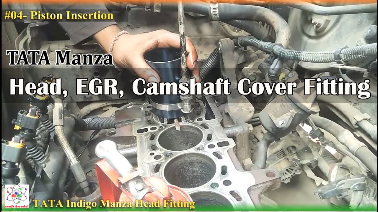 TATA Indigo Manza Engine Head Fitting II Engine Repairing II car