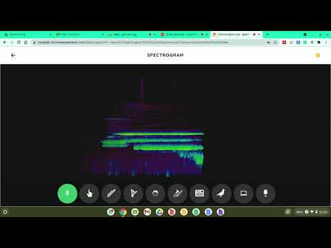 Minecraft cave noises in a spectrogram, 1-19