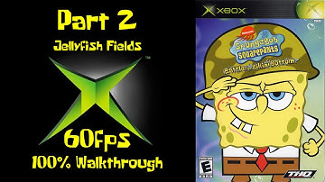 [xbox-60fps] SpongeBob: Battle For Bikini Bottom - 100% Walkthrough - Jellyfish Fields