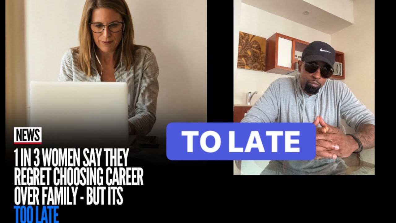 Каждая третья женщина признаётся, что сожалеет о том, что выбрала карьеру вместо семьи.