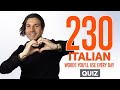 Quiz | 230 Italian Words You&#39;ll Use Every Day - Basic Vocabulary #63