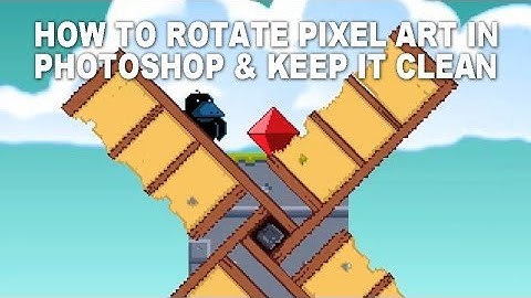How to Rotate Pixel Art in Photoshop and Keep it Clean