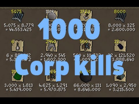 1000 Corp solo kills loot