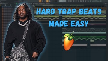 How to Make Hard Trap Beats from Scratch | FL Studio Tutorial