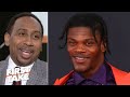 Lamar Jackson is the biggest threat to Patrick Mahomes creating a dynasty - Stephen A. | First Take