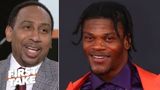 Lamar Jackson is the biggest threat to Patrick Mahomes creating a dynasty - Stephen A. | First Take