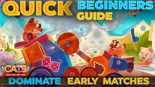 QUICK Beginners Guide | CATS: Crash Arena Turbo Stars  @catsthegame