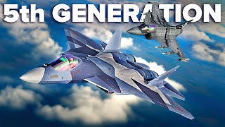 Gripen VS 5th Generation SU57 Felon Fight | DCS World
