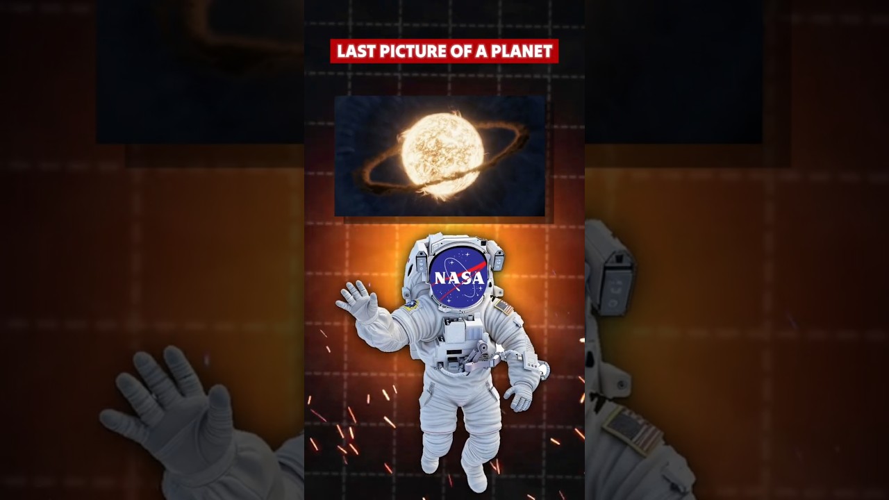 NASA Captured Last Moment of A Planet 🥶