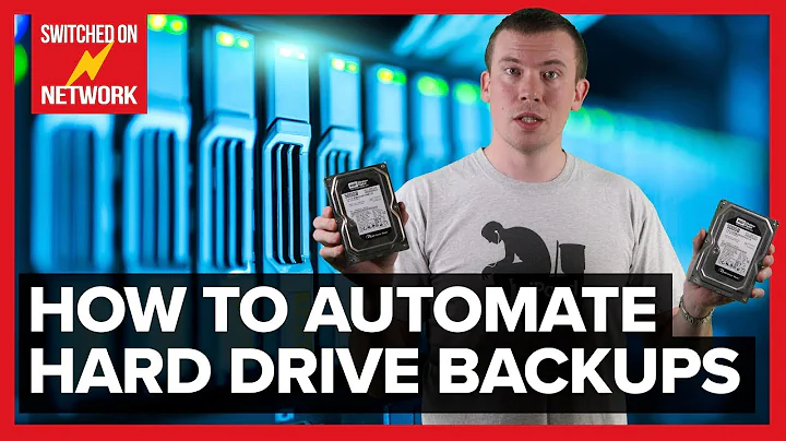 Automatic Hard Drive Backups! How to backup data in the background with mirroring / software RAID.