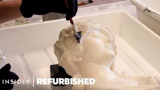 How A CenturyOld Italian Marble Statue Is Professionally Restored | Refurbished