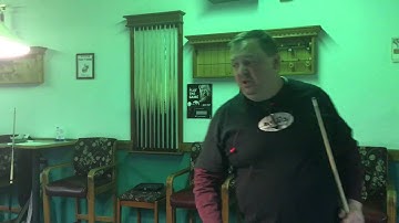 Dennis Daniels straight pool Cluster & Billiard shots #1