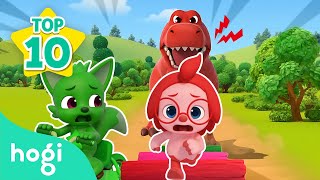 Download Lagu [🌟TOP10] Learn Colors and Fun Jingle Play with Dinos｜Education for Kids｜Hogi Hogi｜Hogi Pinkfong MP3