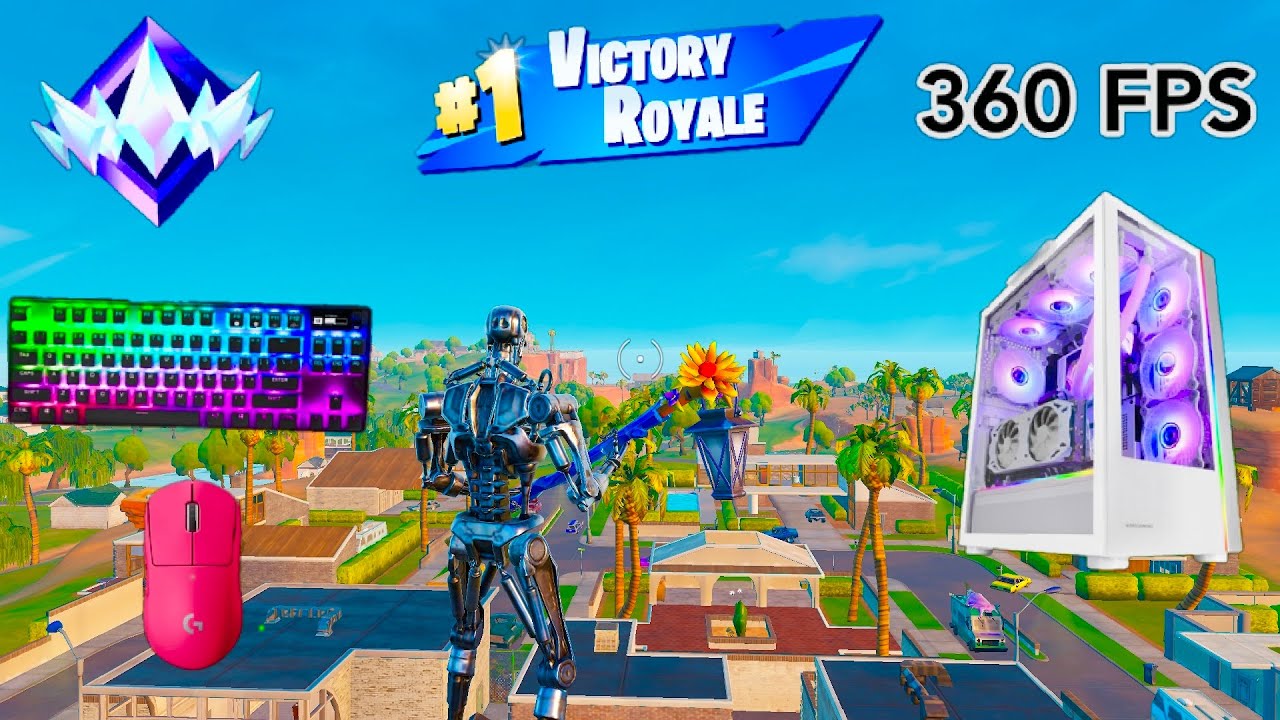 Fortnite Unreal Ranked Reload On PC | Keyboard & Mouse Gameplay | 360 FPS | 4K