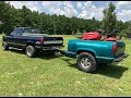 How to Build a Sick Truck Bed Trailer - Every Step and less than $40!