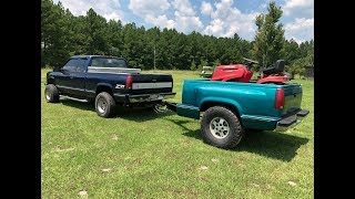 How to Build a Sick Truck Bed Trailer - Every Step and less than $40!