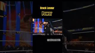 Brock Lesnar Power #shorts #wwe #brocklesnar