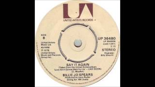 Billie Jo Spears - Say It Again