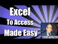 How to Import Excel to Access - Excel 2010 Tutorial , Access 2010 Tutorial 2013 2016