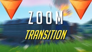 PROFESSIONAL Zoom Transition In 2 Minutes! - Hitfilm Express Tutorial