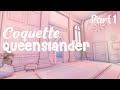 ˚₊‧୨୧ Coquette Queenslander Home [Part 1] | Speed build | Adopt me! ୨୧‧₊˚