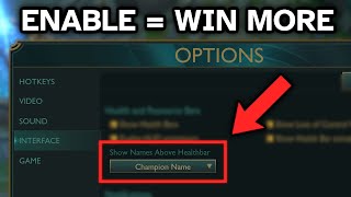 The League of Legends Setting That No One Is Talking About