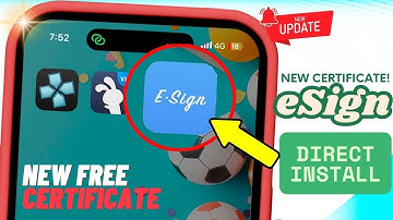 NEW Esign Cert iOS : Install IPA Files on iPhone/iPad NO COMPUTER!