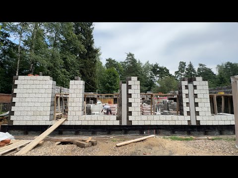 Строим ДОМ из КЕРАМЗИТОБЕТОНА. Понравился дом РЕШИЛИ построить еще один.