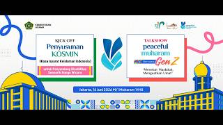 TalkShow Peaceful Muharram Bersam Gen - Z _ Masjid Istiqlal || 16.06.26