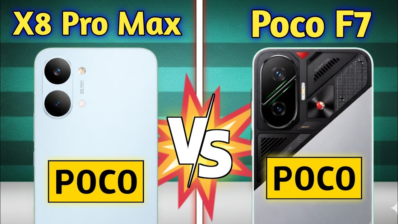 Poco X8 Pro Max vs Poco F7 ⚡ Full Comparison 2026 | Camera, Gaming & Battery Test