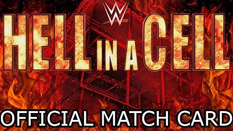 WWE 2K22 Universe Mode: Hell in a Cell PPV: Official Match Card Reveal