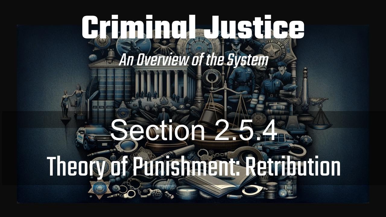 Section 2.5.4: Theory of Punishment: Retribution - YouTube