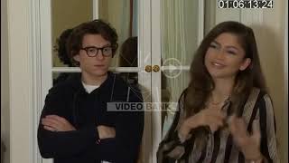 Zendaya And Tom Holland Resurfaced France Interview