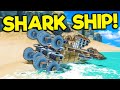 I Used a SHARK PIRATE SHIP to eat Other Ships! - Sea of Craft Gameplay