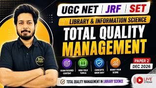 Total Quality Management in Library Science | TQM in UGC NET Library Science