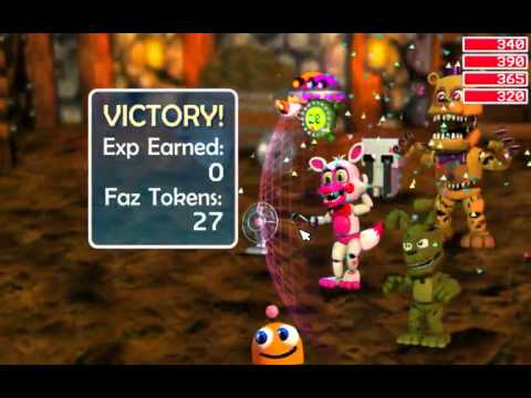 FNAF World - Lolbit Location (Shield) 