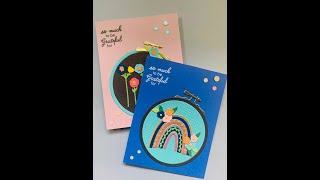 Spellbinders Gathering Stitches by Nichol Spohr from the Nichols Needlework Collection @joannescraftroom