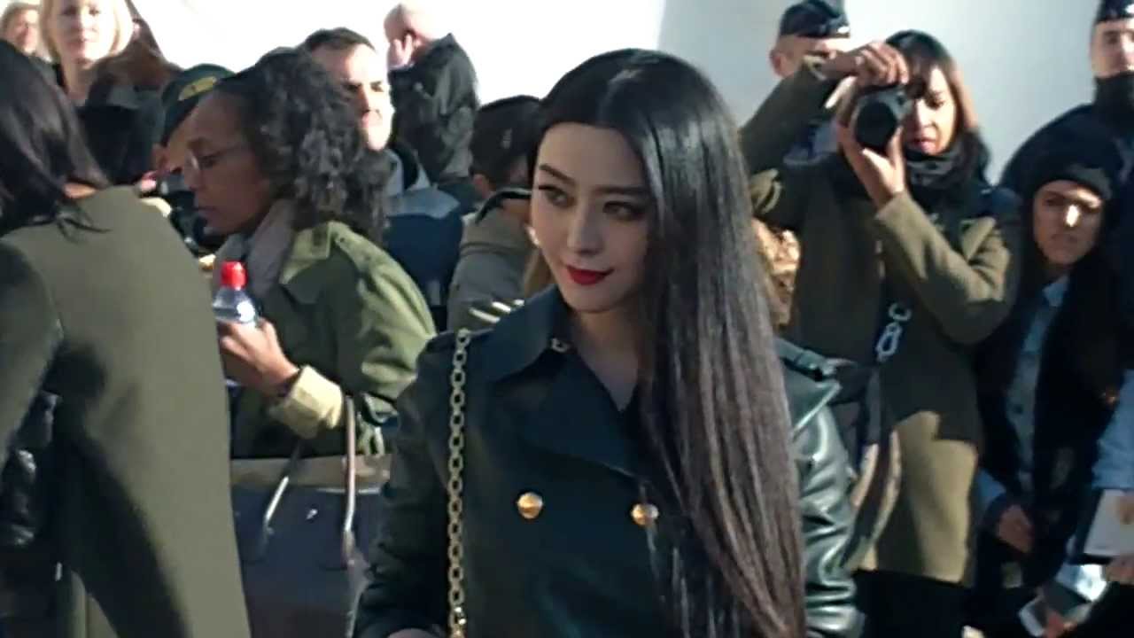 x men star fan bingbing show vuitton march 2014 paris fashion week