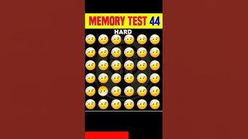 Memory Test #44 | Riddles And Puzzles For Iq Test | #shorts