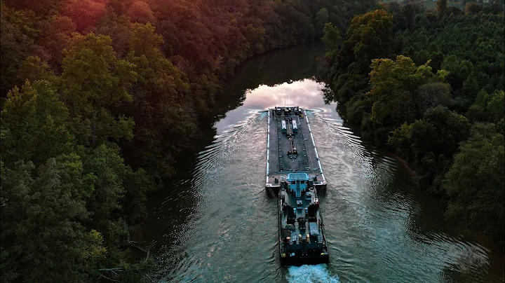 Ann Elise Towboat at Barney, Alabama