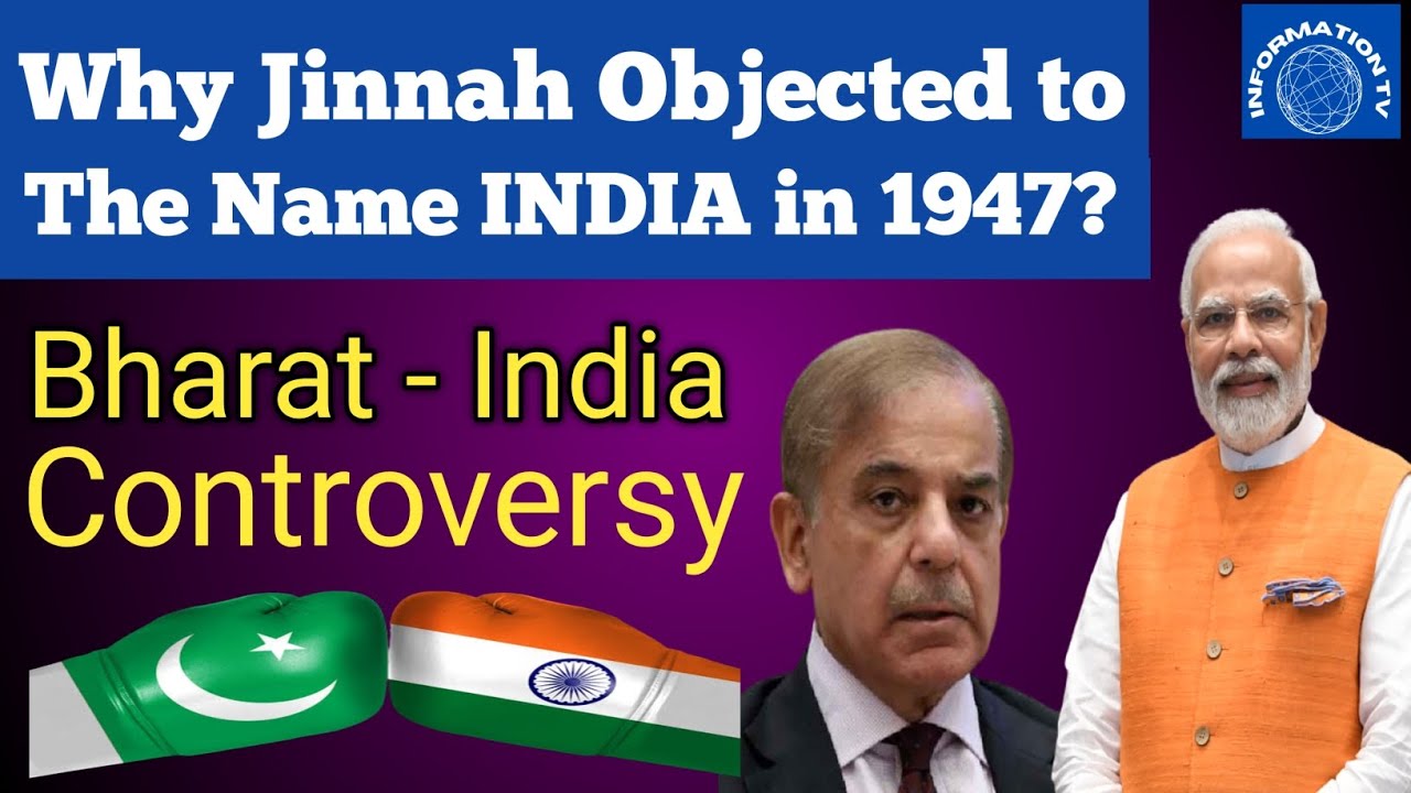 Why Jinnah Objected To The Name India In 1947 Bharat India Controversy Why Jinnah Objected To The Name India In 1947 Bharat India Controversy