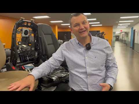 Check Out How Insane This Automotive Seat Engineering Facility Is! Magna Seating Building Tour