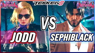 T8 🔥 Jodd (Nina) vs Sephiblack (Shaheen) 🔥 Tekken 8
