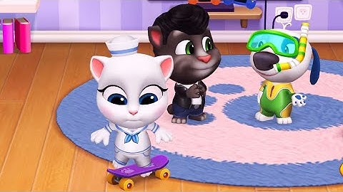 My Talking Tom Friends (by Outfit7) Gameplay Walkthrough (Android,iOS) Ep10