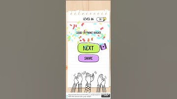 Brain Test Level 86 Walkthrough